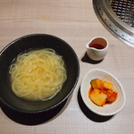 うし松 - コースの冷麺をリピ。こんな美味い冷麺他に無い。