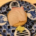 川田 - 2020.2.  〆ご飯①真鯛の胡麻和え