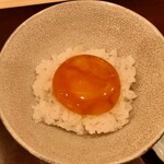 川田 - 2020.2.  〆ご飯④黄身の醤油漬け