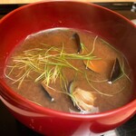 山の井 - 蜆のお味噌汁