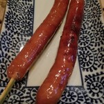 三葉洞 - 串(チョリソー)(160円)×2