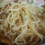 大川食堂 - 麺アップ