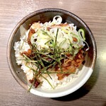 東京豚骨拉麺 ばんから - ランチセットのねぎ豚めし