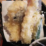 久兵衛屋 - 天ぷら カボチャ変更れんこん天