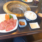 やしろう苑 - 上タン塩セット