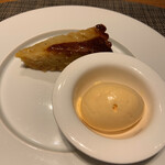 ラ・ファソン 古賀 - 洋ナシのタルト　アイスクリーム