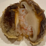 お座敷 天婦良 あやめ - 飛騨の椎茸海老のすり身