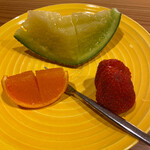 お座敷 天婦良 あやめ - 苺、オレンジ、メロン