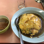 じゃじゃめん黄河 - カニ玉飯(650円)