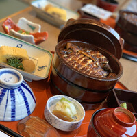 しら河 浄心本店 - 上ひつまぶしセット ¥4,110