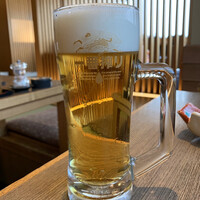 しら河 浄心本店 - "速達生"の生ビール