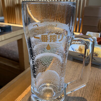 しら河 浄心本店 - 綺麗な泡の痕跡