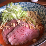 ラーメン イッケン - ローストビーフが美しい！