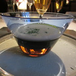 レストラン・ジョルジュマルソー - 糸島産　ごぼうのポタージュ