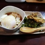 心まい - 手作りのお通し。