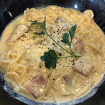 パスタスタジアム　よろこば食堂 - カルボナーラ