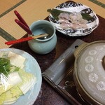 サンホテル やまね - ふぐフルコース（てっちり）
