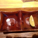 中華蕎麦 とみ田 - 塩 辛味 スダチ