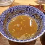 中華蕎麦 とみ田 - スープ割り