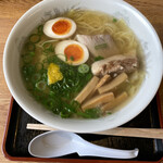 ラーメン河 - シンプルな究極の塩ラーメン♡