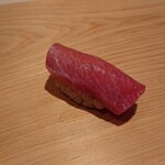 鮨 さかい - 大トロ、千葉県勝浦の延縄、１５８kg