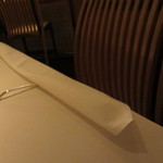 レストラン・ジョルジュマルソー - 離席後のテーブル