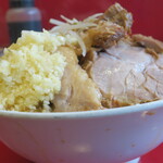 ラーメン二郎 - ラーメン小＋ニンニク多め