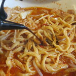 ラーメン二郎 - 赤酢投入～♪