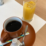 えびすよしよし - コーヒーとオレンジジュース