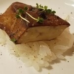 アル・ケッチァーノ - ◇「フォアグラのお寿しと海苔」