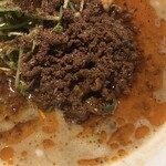 四川担担麺 阿吽 - 白胡麻担担麺(辛さ４・痺れ４) 930円