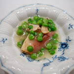 フルタ - 貝類とうすい豆のあんかけ