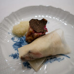 フルタ - シャラン鴨 北京ダック仕立て 黒トリュフ添え