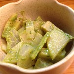 にしきや - 竹の子とうどの木の芽味噌あえ（500円）