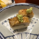 木山 - 穴子の押し寿司