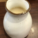 麺屋 七利屋 - スープ割り