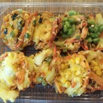 ディオ - 4種の彩りミニかき揚げ(税抜)184円 ※開封後 (2020.04.03)