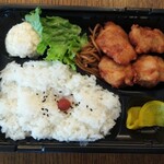 ディオ - 唐揚げ弁当(税抜)184円 ※開封後 (2020.04.03)