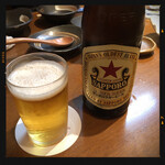 産直海鮮で宴会 すきずき - 瓶ビール　530円