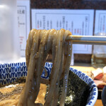 中華蕎麦 とみ田 - 麺につけ汁が良く絡みます