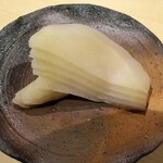 鮨 はしもと - ガリ