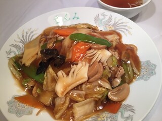 まんみ - 什綿炒麺　（五目焼きそば）