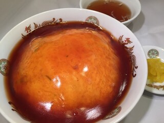 まんみ - 天津飯　（かに玉ご飯）