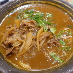 うどんdining KONA×MIZU×SHIO - 肉盛りカレーうどん