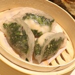 添好運 - 野菜入りえび蒸し餃子、118台湾ドル。