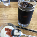 古民家ダイニング 稲空 - ドリンクはアイスコーヒーにしました