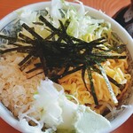 やぶ屋 - 半冷たぬきそば400円
