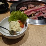 GYU-KAKU - 1912_GYU-KAKU-牛角- Lotte Shopping Avenue_Standard Buffet＠238,000Rp_ポテトサラダもあります