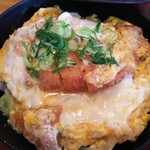 山岐庵うどん - カツ丼  なかなか美味しい