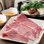 The ultimate Yonezawa beef Sukiyaki [1 serving]